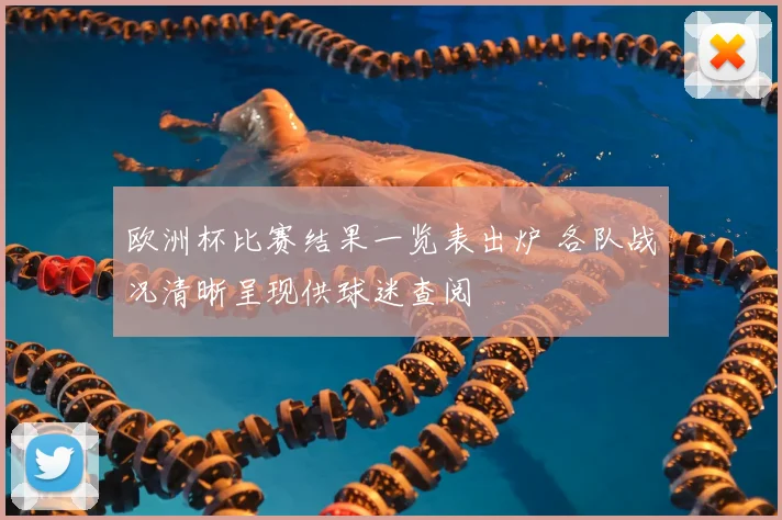 欧洲杯比赛结果一览表出炉 各队战况清晰呈现供球迷查阅
