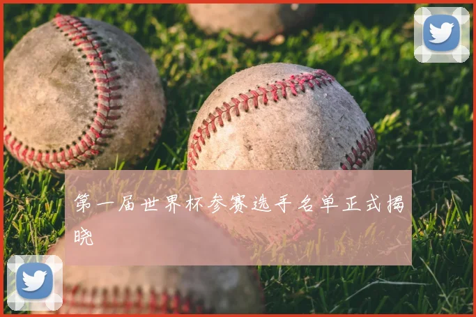 第一届世界杯参赛选手名单正式揭晓